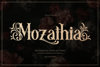 Unlock Creativity with Mozathia Font Design