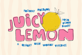 Juicy Lemon Font: a Fresh Design Style Guide