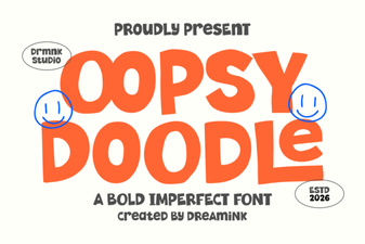 Oopsy Doodle: a Creative Font for Fun Projects
