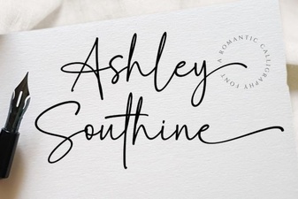 Ashley Southine Font: Design and Creative Applications