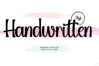 Handwritten Fonts for Authentic Digital Design